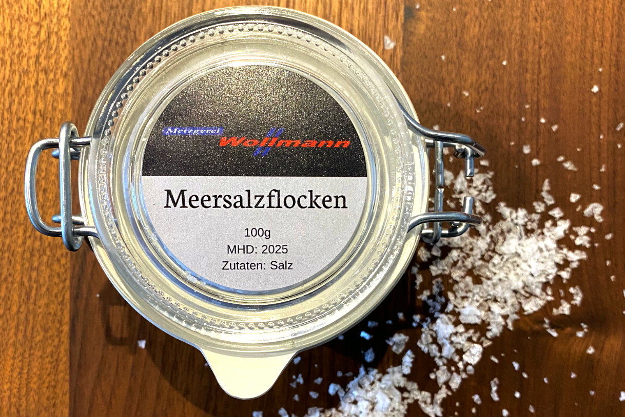 Geschabte Meersalzflocken 100g